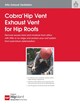 Cobra® Hip Vent Exhaust Vent for Hip Roofs - RESCB174