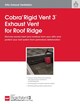 Cobra® Rigid Vent 3™ Exhaust Vent for Roof Ridge - RESCB173