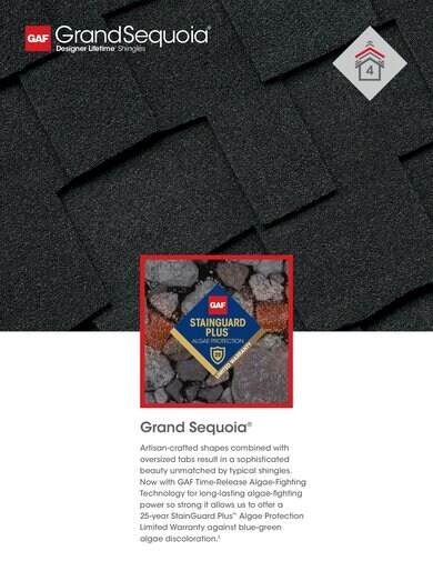 Grand Sequoia® Shingles - RESGN467GS