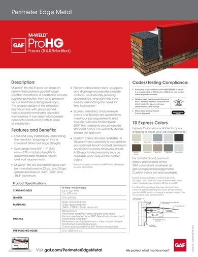 M-Weld™ Pro HG Fascia - COMGN7578 