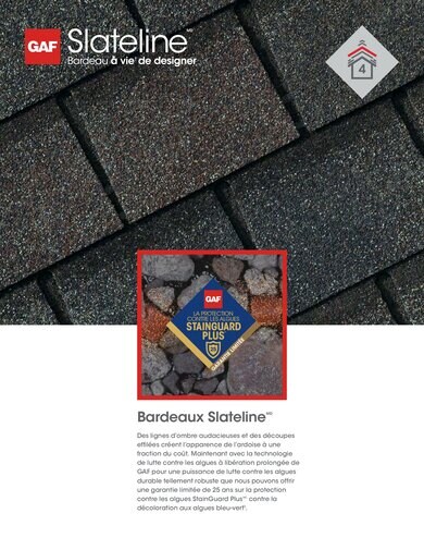 Bardeaux SlatelineMD - RESGN467SLF