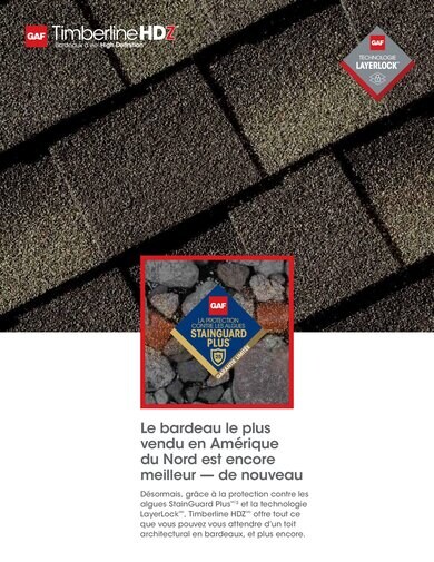 Bardeaux Timberline HDZMD - RESGN467HDZF