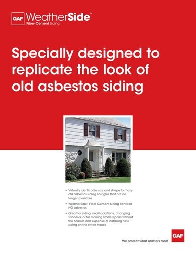 WeatherSide™ Fiber-Cement Siding - RESFC200