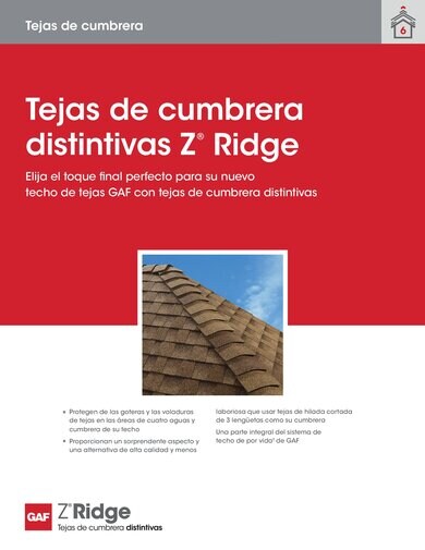 Tejas de cumbrera Seal-A- Ridge® - RESHR112S